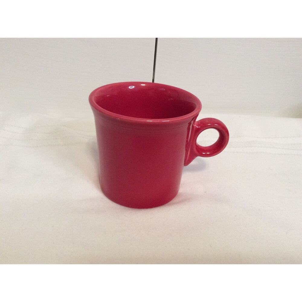 Fiesta Ware Red O Ring Coffee Mug 8 Oz.